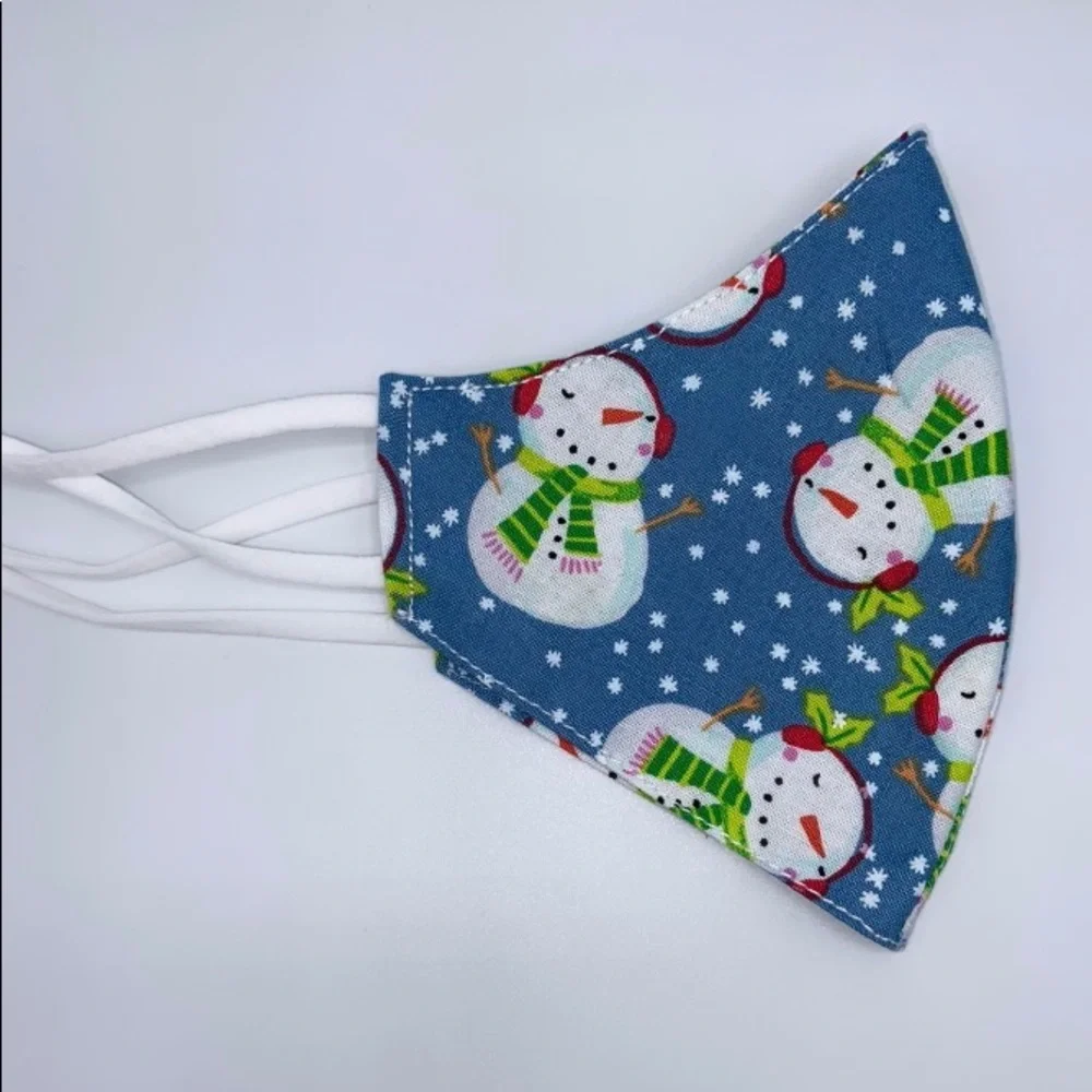 Handmade cozybeanz Holiday Kids Face Masks